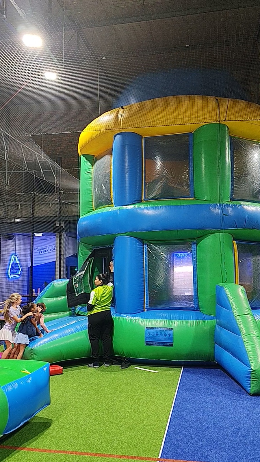 Bounce World &middot; Staff On Every Climb
